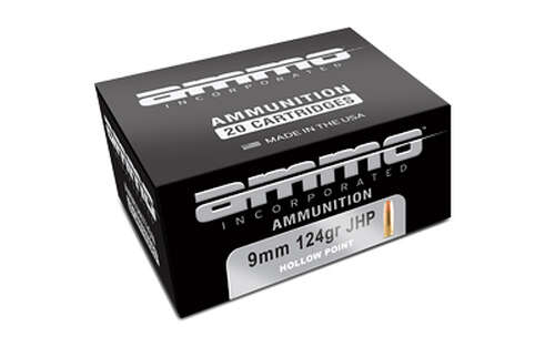 Ammunition Ammo Inc Signature 9mm AMMO INC 9MM 124GR XTP JHP 20/200 • Model: Signature